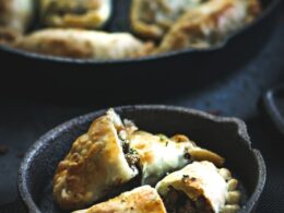 fried food on black pan